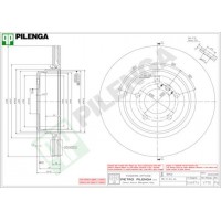 V710 PILENGA Гальмівний диск