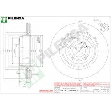 V710 PILENGA Гальмівний диск