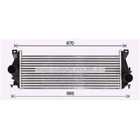 AU4338 AVA QUALITY COOLING Интеркулер