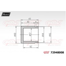 72948008 MAXTECH Поршень корпус скоби гальма
