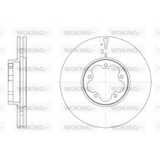 D61568.10 WOKING Гальмівний диск