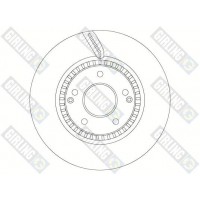6068845 GIRLING Гальмівний диск