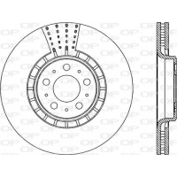 BDR1977.20 OPEN PARTS Гальмівний диск