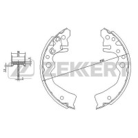 BK-4143 ZEKKERT Комплект гальмівних колодок