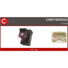 CWR74052GS CASCO Вимикач склопідйомник