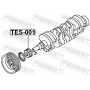 TES-001 FEBEST Шестерня колінчастий вал