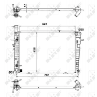 WG1722228 WILMINK GROUP Радіатор охолодження двигуна