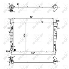 WG1722228 WILMINK GROUP Радіатор охолодження двигуна