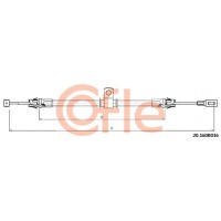 20.160B036 COFLE Тросик, cтояночный тормоз