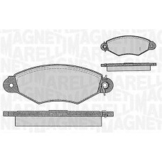 363916060200 MAGNETI MARELLI Комплект гальмівних колодок дисковий гальм