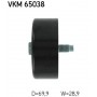 VKM 65038 SKF Паразитный / ведущий ролик, Поліклиновий ремінь