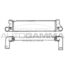 101504 AUTOGAMMA Интеркулер