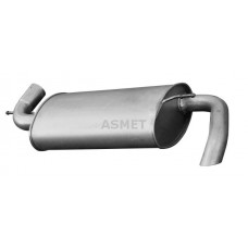 30.013 ASMET Глушник вихлопних газів кінцевий