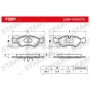 SKBP-0010076 Stark Комплект гальмівних колодок дисковий гальм