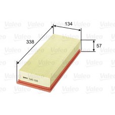 585108 VALEO Повітряний фільтр