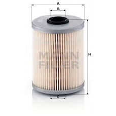 P 733/1 x MANN-FILTER Паливний фільтр