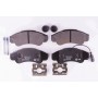 8DB 355 010-401 HELLA PAGID Комплект гальмівних колодок дисковий гальм