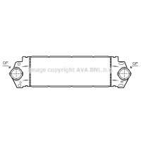 VNA4233 AVA QUALITY COOLING Интеркулер
