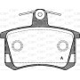 BPA0135.40 OPEN PARTS Комплект гальмівних колодок дисковий гальм