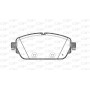 BPA1592.08 OPEN PARTS Комплект гальмівних колодок дисковий гальм