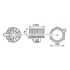 HY8349 AVA QUALITY COOLING Вентилятор салону