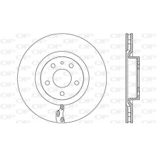 BDA2720.20 OPEN PARTS Гальмівний диск