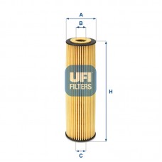 2505000 UFI Масляний фільтр