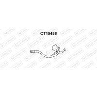 CT15488 VENEPORTE Середній глушник вихлопних газів