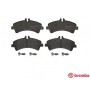 P 50 060 BREMBO Комплект гальмівних колодок дисковий гальм