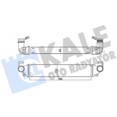 Интеркулер KALE OTO RADYATÖR 350965