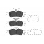 KBP-9106 KAVO PARTS Комплект гальмівних колодок дисковий гальм