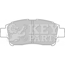 KBP1681 KEY PARTS КомплеК т гальмівних колодок, дискове гальмо