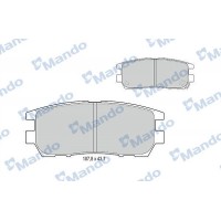 MBF015709 MANDO Комплект гальмівних колодок дисковий гальм