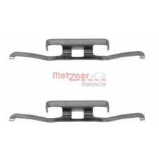 109-1098 METZGER Комплектуючі колодки дискового гальма
