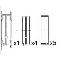 BM1010-STD FAI AutoParts Підшипник колінвалу