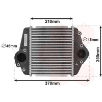 27004275 VAN WEZEL Интеркулер