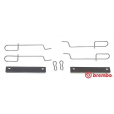A 02 214 BREMBO Комплектуючі колодки дискового гальма