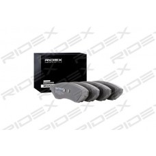 402B0929 RIDEX Комплект гальмівних колодок дисковий гальм