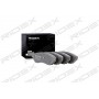 402B0929 RIDEX Комплект гальмівних колодок дисковий гальм