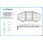 C11CR0009 CWORKS Комплект гальмівних колодок дисковий гальм