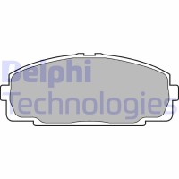 LP989 DELPHI КомплеК т гальмівних колодок, дискове гальмо