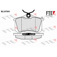 BL2476A1 FTE Комплект гальмівних колодок дисковий гальм