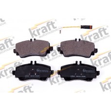 6001420 KRAFT AUTOMOTIVE Комплект гальмівних колодок дисковий гальм