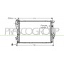 BM044R011 PRASCO Радіатор охолодження двигуна