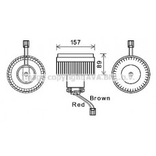 VO8176 AVA QUALITY COOLING Вентилятор салону