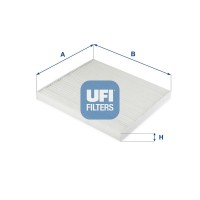 53.326.00 UFI Фільтр повітря у внутрішньому просторі