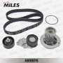AB08015 MILES Водяний насос комплект зубчастого ременя