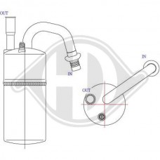 DCT1098 DIEDERICHS Осушувач кондиціонера