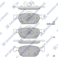 SP1605 Hi-Q Комплект гальмівних колодок дисковий гальм