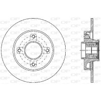 BDA2341.30 OPEN PARTS Гальмівний диск